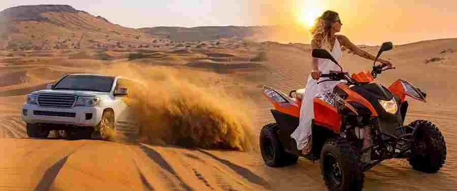 Evening Desert Safari with Quad Bike